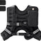 Weighted Vest, 6Lb/12Lb/16Lb/20Lb/25Lb/30Lb Weight Vest with Reflective Stripe, Body Weight Vests Adjustable for Men, Women Workout, Strength Training, Running, Walking, Jogging